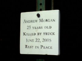 Andrew Morgan Plaque
