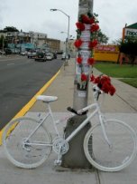 Barbara's ghost bike